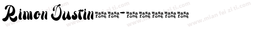 Rimon Dustin字体字体转换